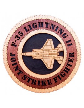 Laser Cut, Personalized F-35 Joint Strike Fighter JSF Gift