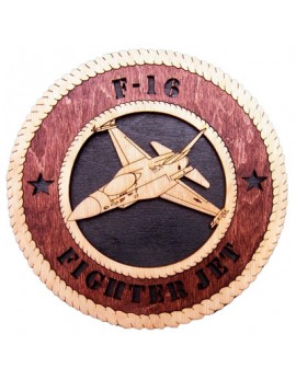 Laser Cut, Personalized F-16 Fighter Jet Gift