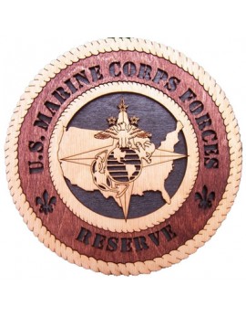 Laser Cut, Personalized Marine Corps Reserves Gift
