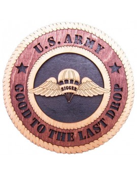 Laser Cut, Personalized Army Parachute Rigger Gift