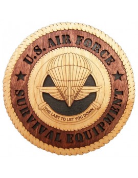Laser Cut, Personalized Air Force Survival Equipment Gift