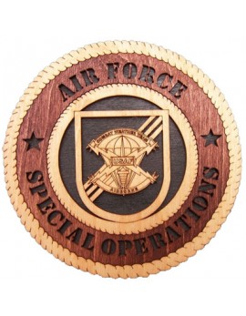 Laser Cut, Personalized Air Force Special Ops Weather Gift