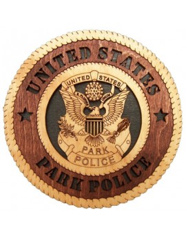 Laser Cut, Personalized US Park Police Gift