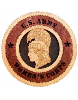 Laser Cut, Personalized Army Women's Corps 2 Gift