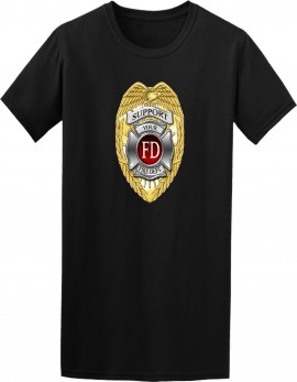Fire Department Badge TShirt