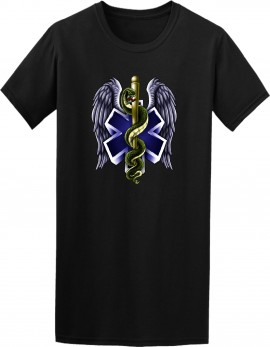 EMS Star of Life Wings TShirt