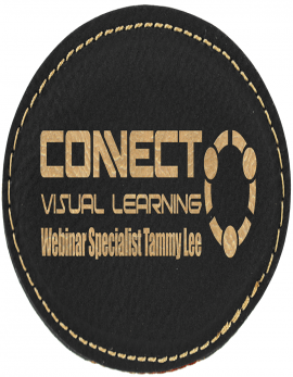 Black/Gold Leatherette Oval Badge