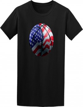 US Flag Basketball TShirt