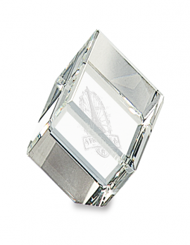 3" x 3" Crystal Cube