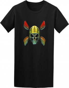 Kayak Skull TShirt