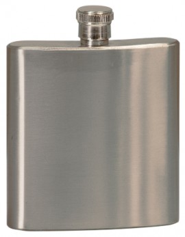 6 oz. Stainless Steel Flask, Full Color Imaging