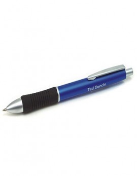 Anodized Sure-Grip Pen - Blue