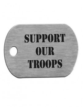 Laser Engraved Dog Tag Stainless Steel