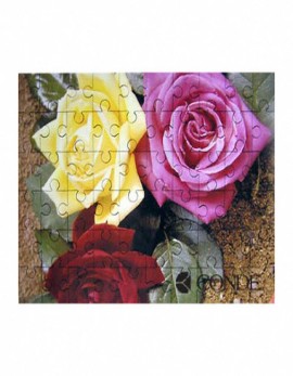 Hardboard Photo Puzzle Rectangle 60 Piece