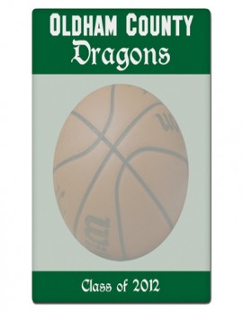 Personalized Magnetic Dry Erase Board, 7x9" 
