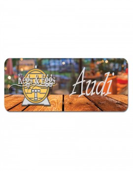 1x3" Plastic Rectangle Name Badge 
