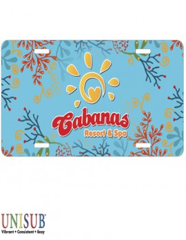 Aluminum License plate 5.875" x 11.875"