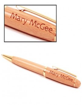 Bamboo Twist Ball Point Pen