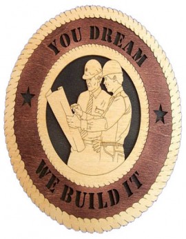 Laser Cut, Personalized Engineer / Architect Gift