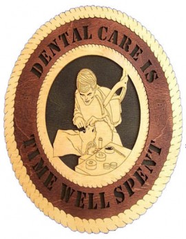 Laser Cut, Personalized Dental Hygienist / Dentist Gift