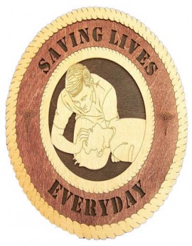 Laser Cut, Personalized EMT / CPR Gift