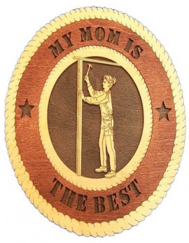 Laser Cut, Personalized Female Carpenter Gift