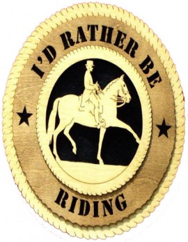 Laser Cut, Personalized Horseback Riding Gift