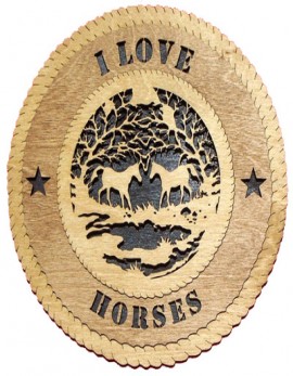 Laser Cut, Personalized Horse Gift