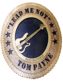 Laser Cut, Personalized Guitar Gift