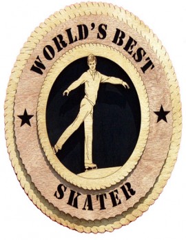 Laser Cut, Personalized Male Skater Gift