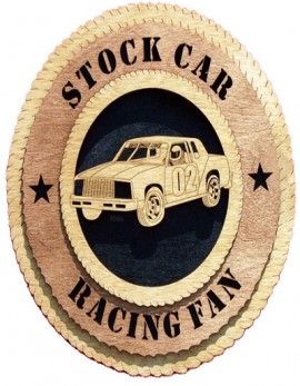 Laser Cut, Personalized Stock Car Gift