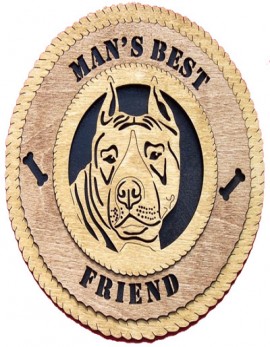 Laser Cut American Staffordshire Terrier Gifts - Personalized!