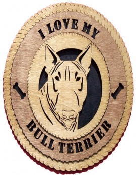 Laser Cut Bull Terrier Gifts - Personalized!