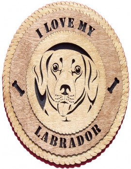 Laser Cut Labrador Retriever Gifts - Personalized!