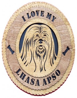 Laser Cut Lhasa Apso Gifts - Personalized!