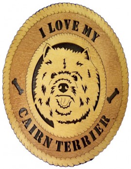 Laser Cut, Personalized Cairn Terrier Gifts