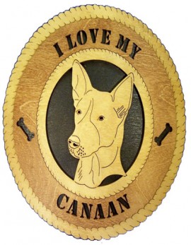Laser Cut, Personalized Canaan Terrier Gifts