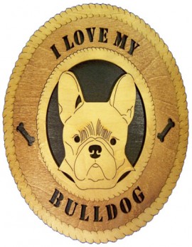 Laser Cut, Personalized French Bulldog Gifts