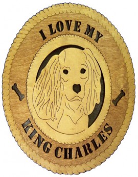 Laser Cut, Personalized King Charles Spaniel Gifts