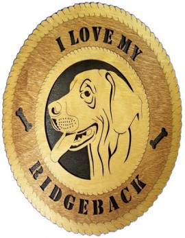 Laser Cut, Personalized Rhodesian Ridgeback Gifts