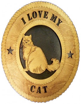 Laser Cut, Personalized Persian Cat Gifts