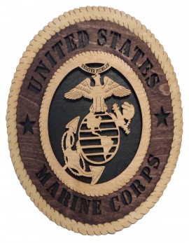 Laser Cut, Personalized US Marine Corps EGA Gift