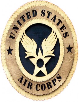 Laser Cut, Personalized Air Corps Gift