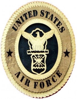 Laser Cut, Personalized US Air Force Gift