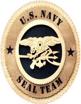 Laser Cut, Personalized Seal Team Gift
