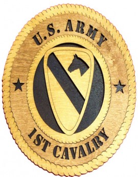 Laser Cut, Personalized 1st Cavalry Gift