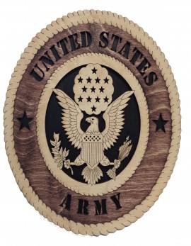 Laser Cut, Personalized Army Gift