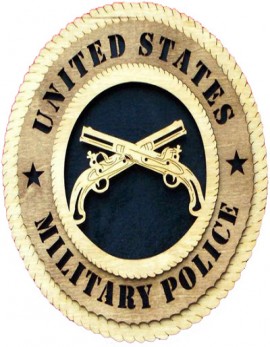 Laser Cut, Personalized Military Police Gift