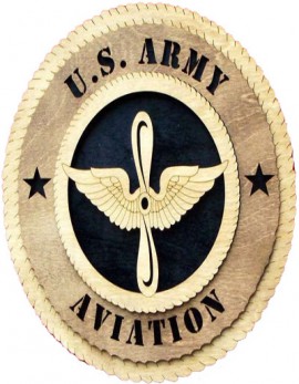 Laser Cut, Personalized Army Aviation Gift