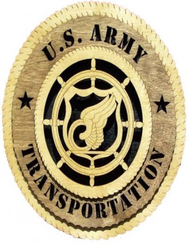 Laser Cut, Personalized Army Transportation Gift